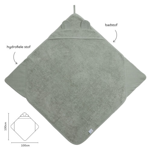 Nifty 2-in-1 Badcape Olive