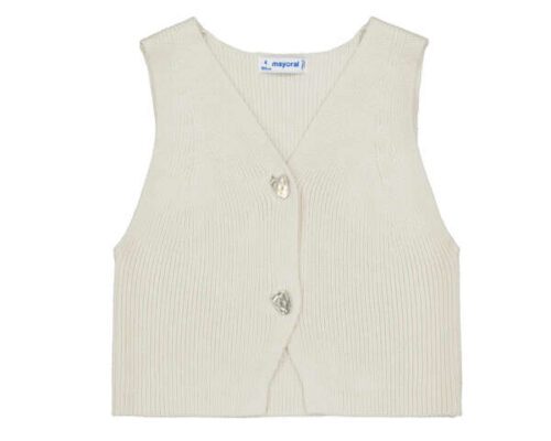 Mayoral Gilet white