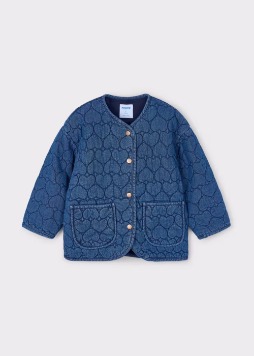 Mayoral Hearts denim jacket