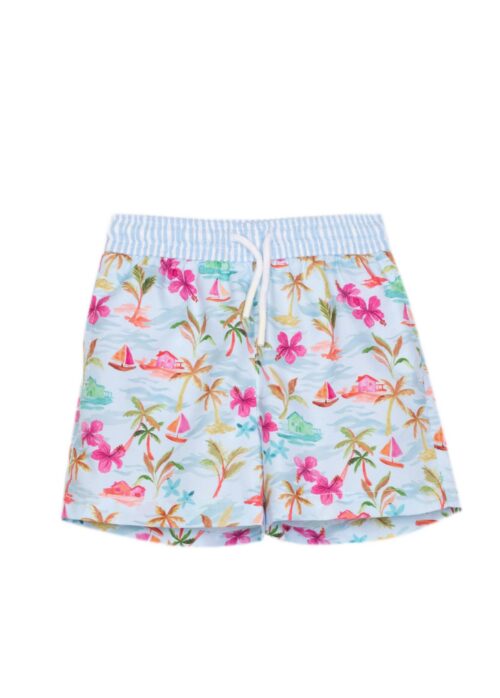 Swimshort Patachou flower