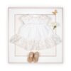 Patachou Dress toile de jouy beige