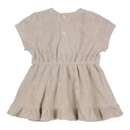Gymp beige jurk