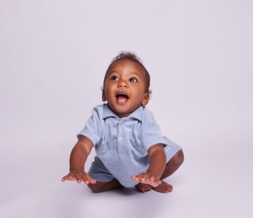 Ido short blue set
