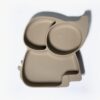 Olifant bord Beige
