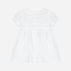 Patachou Baby girl dress and cardigan ecru sweet pink