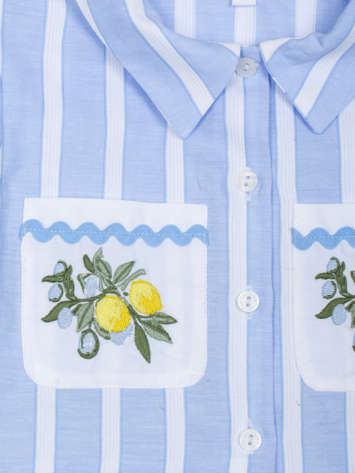 Patachou Blue stripe set Patachou Blue stripe set