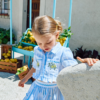 Patachou Blue stripe set Patachou Blue stripe set