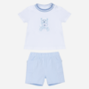 Patachou melange blue 2 piece set