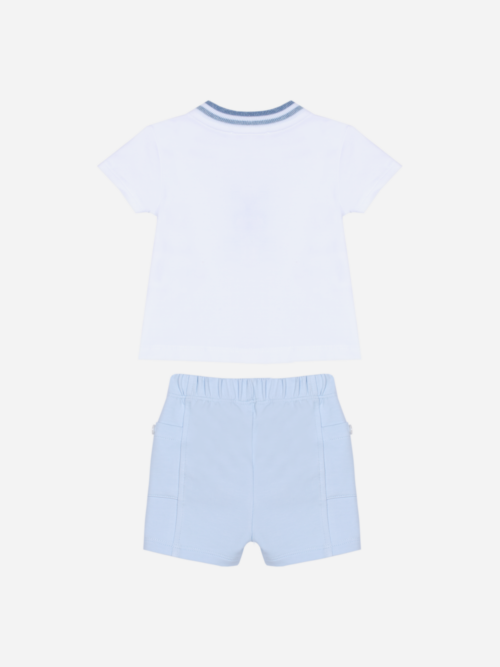 Patachou melange blue 2 piece set