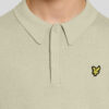 Lyle & Scott - Knitted polo shirt wheat