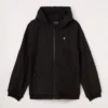 Lyle & Scott - Hooded windbreaker jacket Jet black Lyle & Scott - Hooded windbreaker jacket Jet black