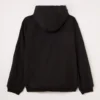 Lyle & Scott - Hooded windbreaker jacket Jet black