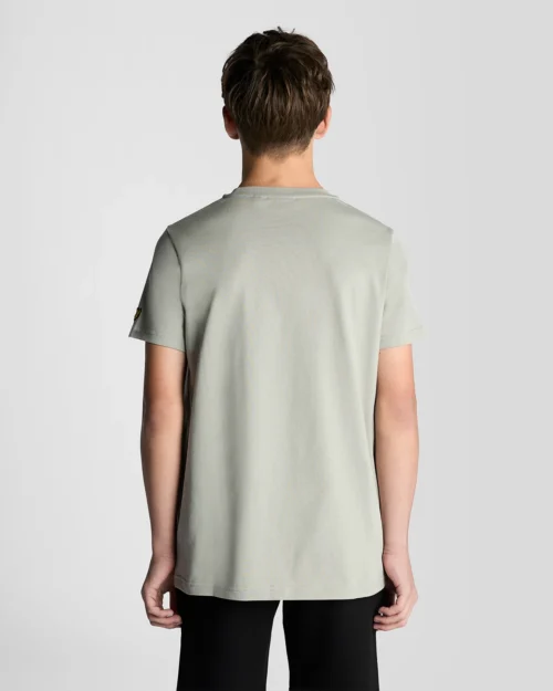 Lyle & Scott - Logo print t-shirt cold grey