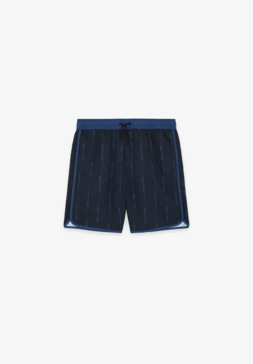 Lyle & Scott - Printed board short Dark navy