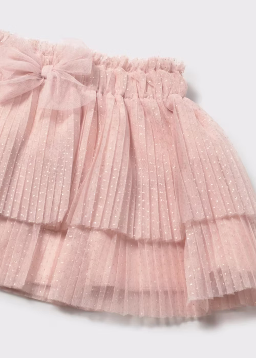 Set skirt glitter flower
