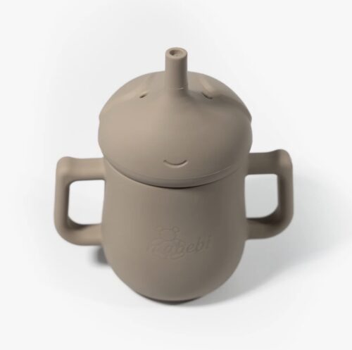 Olifant drinkbeker beige