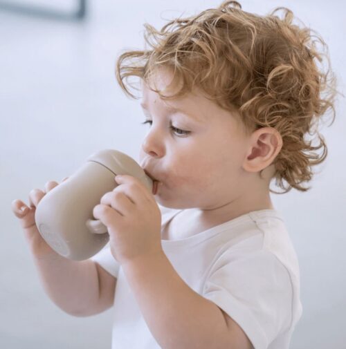 Olifant drinkbeker beige