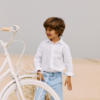 Boy blouse white
