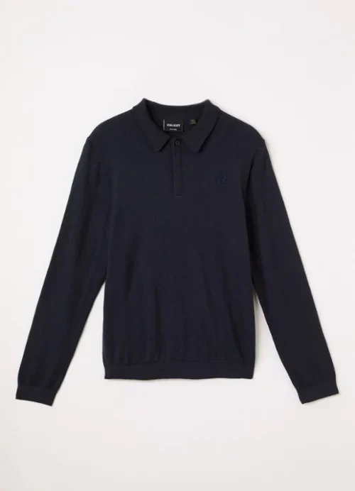Lyle & Scott knitted polo shirt