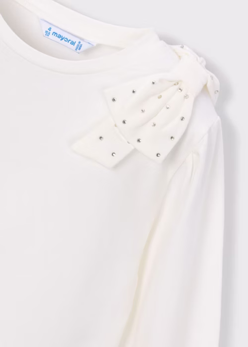 Mayoral longesleeve met strik