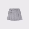 Mayoral suede rok grijs