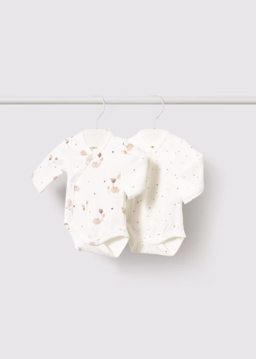 Mayoral newborn duo pack rompers