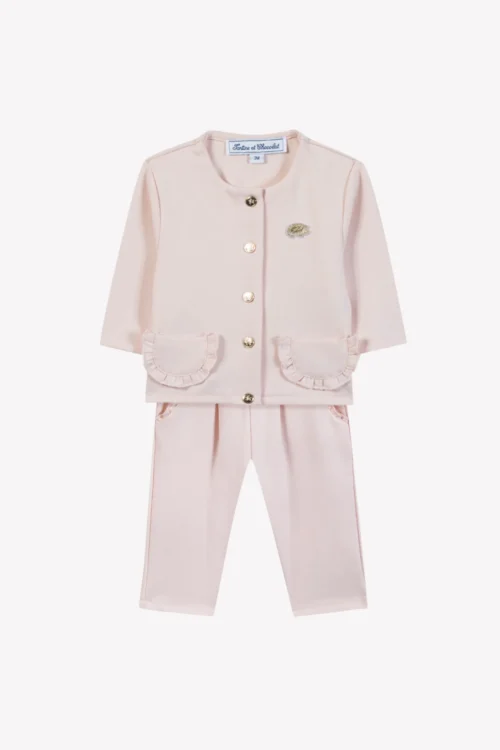 Tartine et Chocolat pale pink set