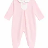 Bluesbaby boxpakje met Peter Pan kraag roze