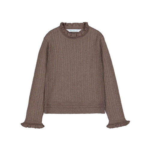 Abel & Lula - Shimmer mock neck sweater