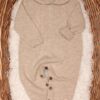 Maglifici - kabelgebreid babypakje beige