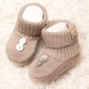 Maglifici - Baby schoenen met knoopdetail